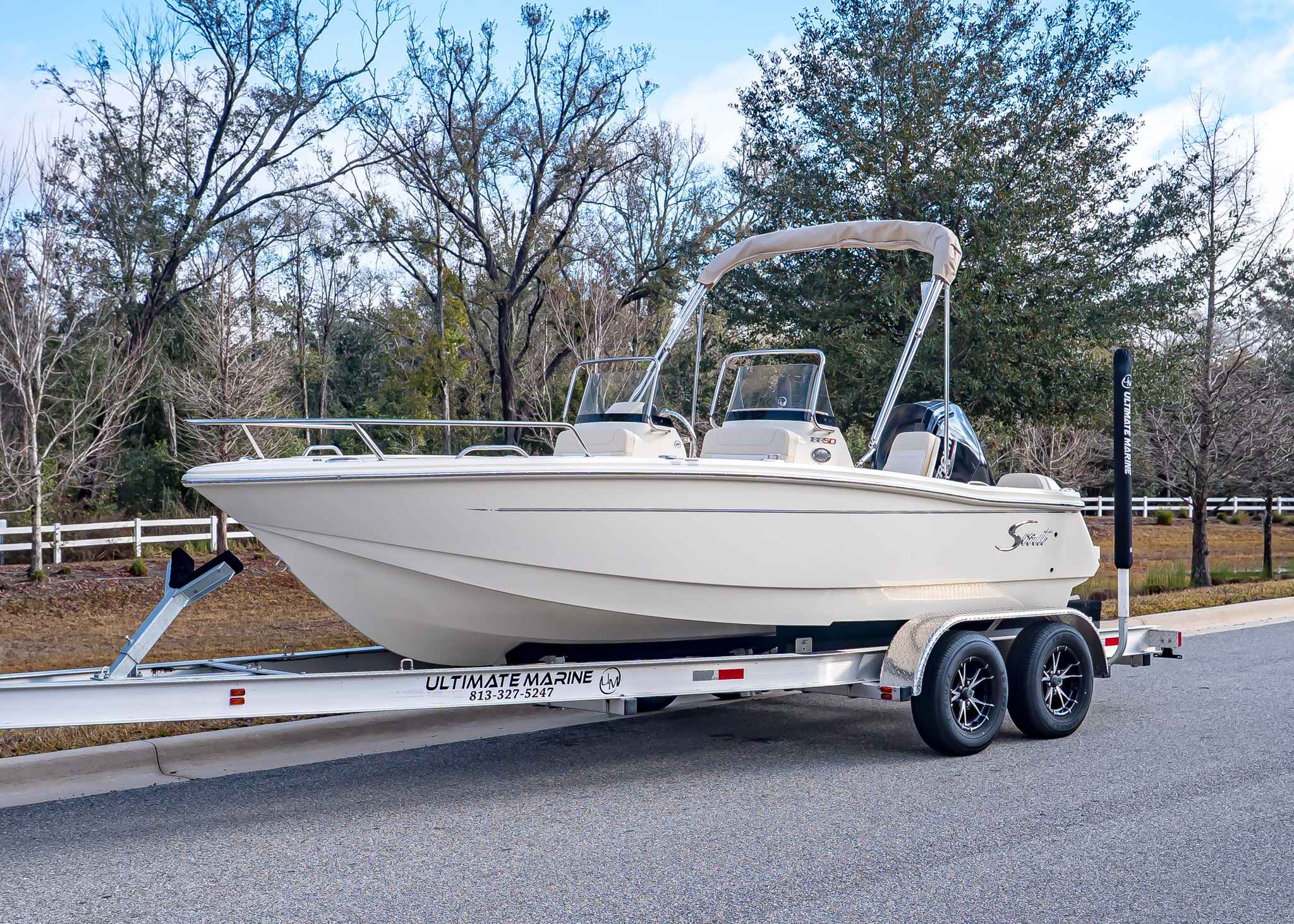 2026 Scout 188 Sport Dorado (SC-0025) SCOUT WHITE