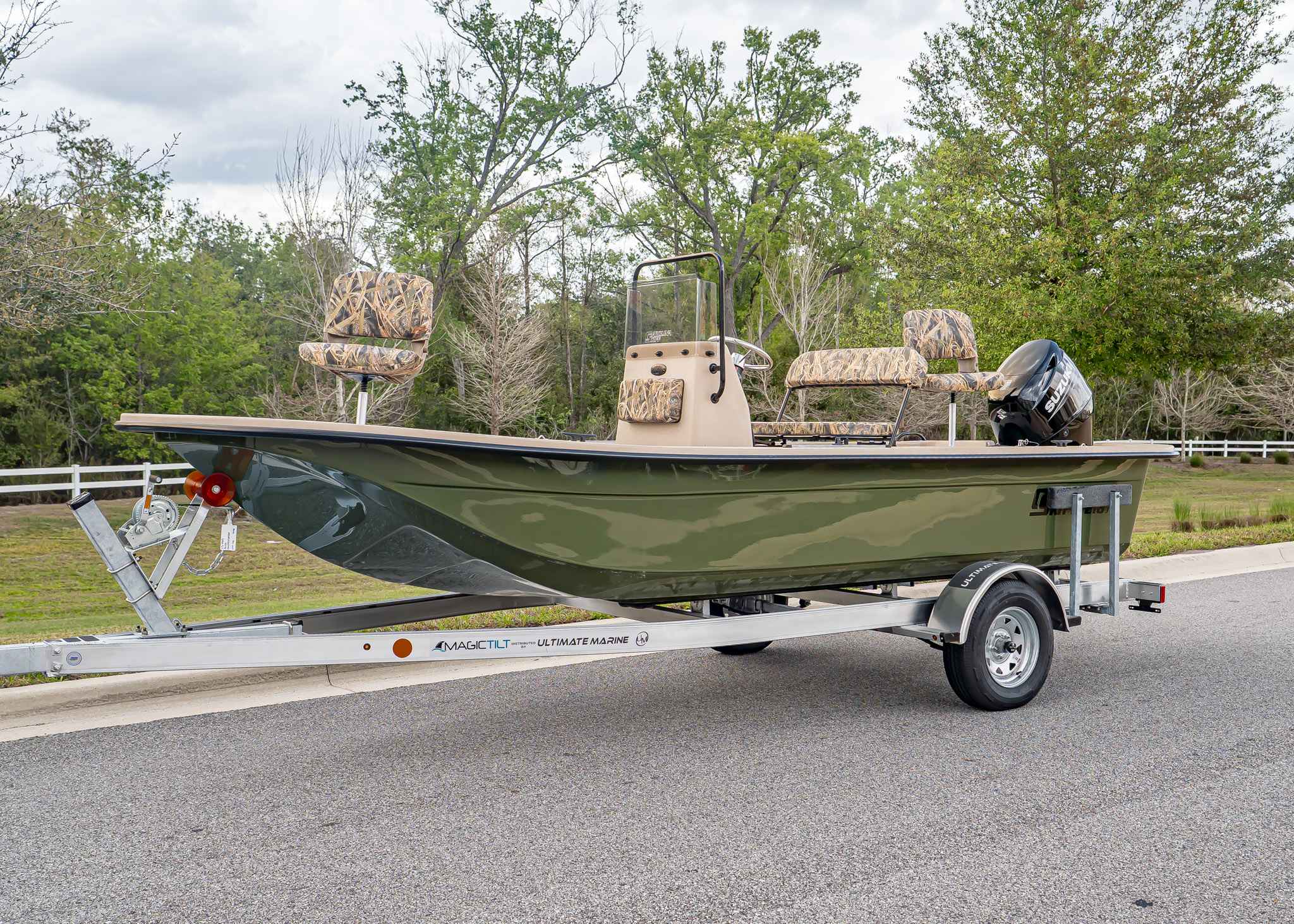 2026 Carolina Skiff E18JVX (CS-0013) Green