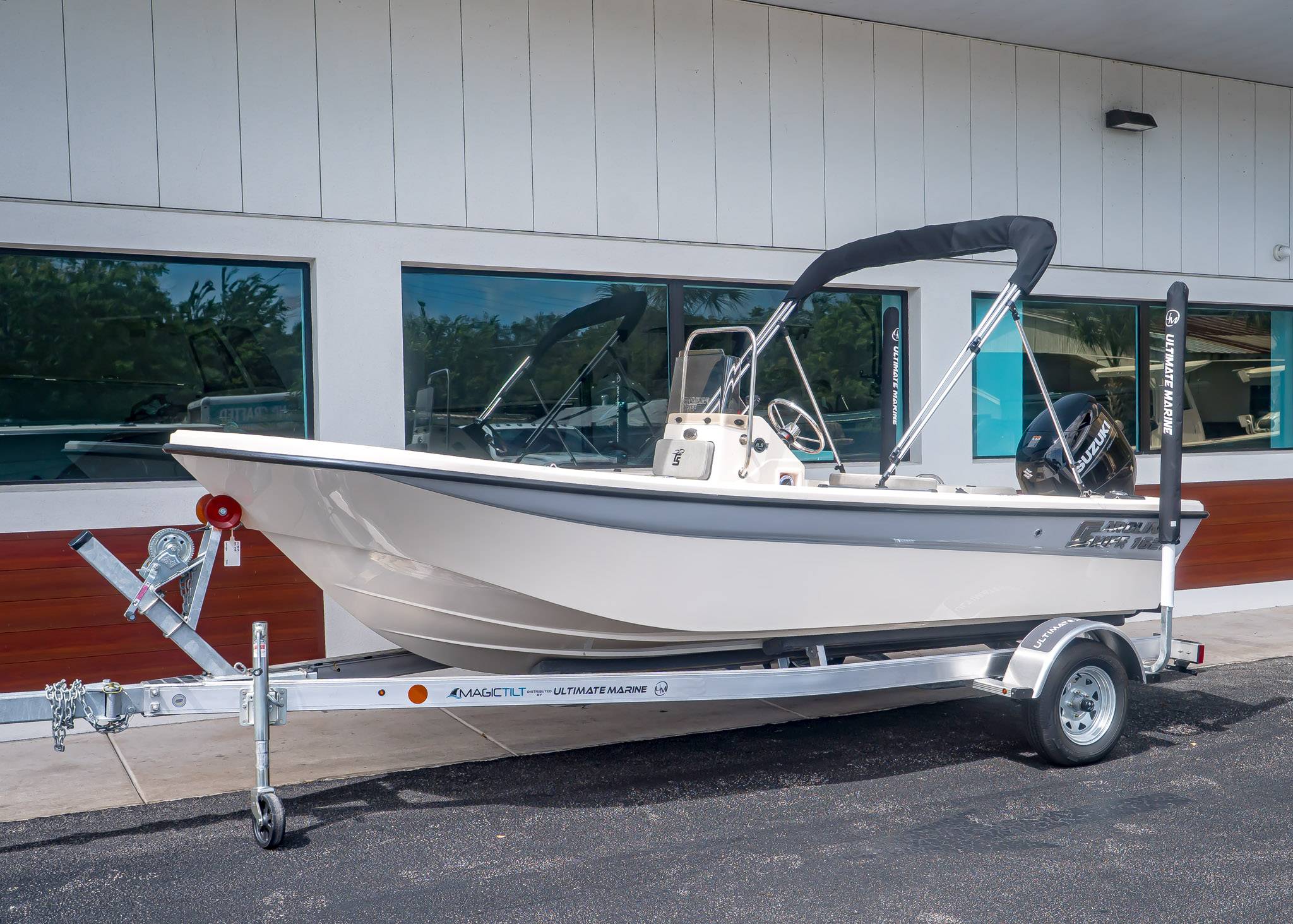 2026 Carolina Skiff 162 JLS (CS-0029) WHITE