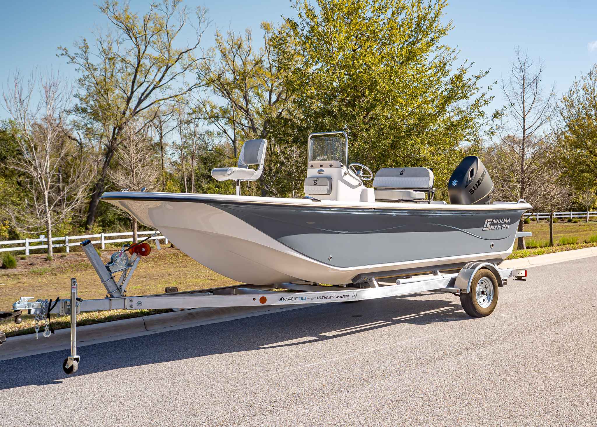 2026 Carolina Skiff 19 LS (CS-0024) GRAY
