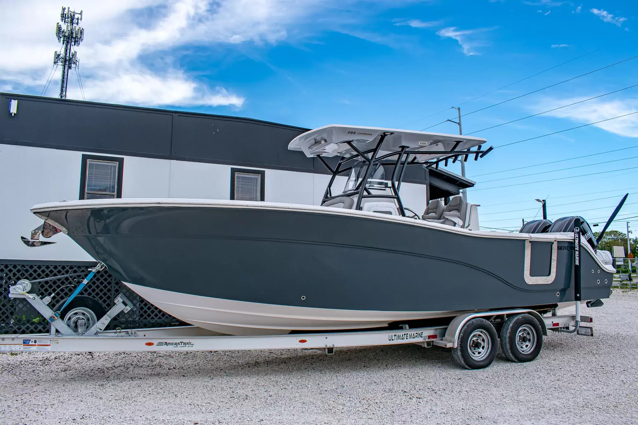 2024 Sea Fox 288 Commander Charcoal Gray