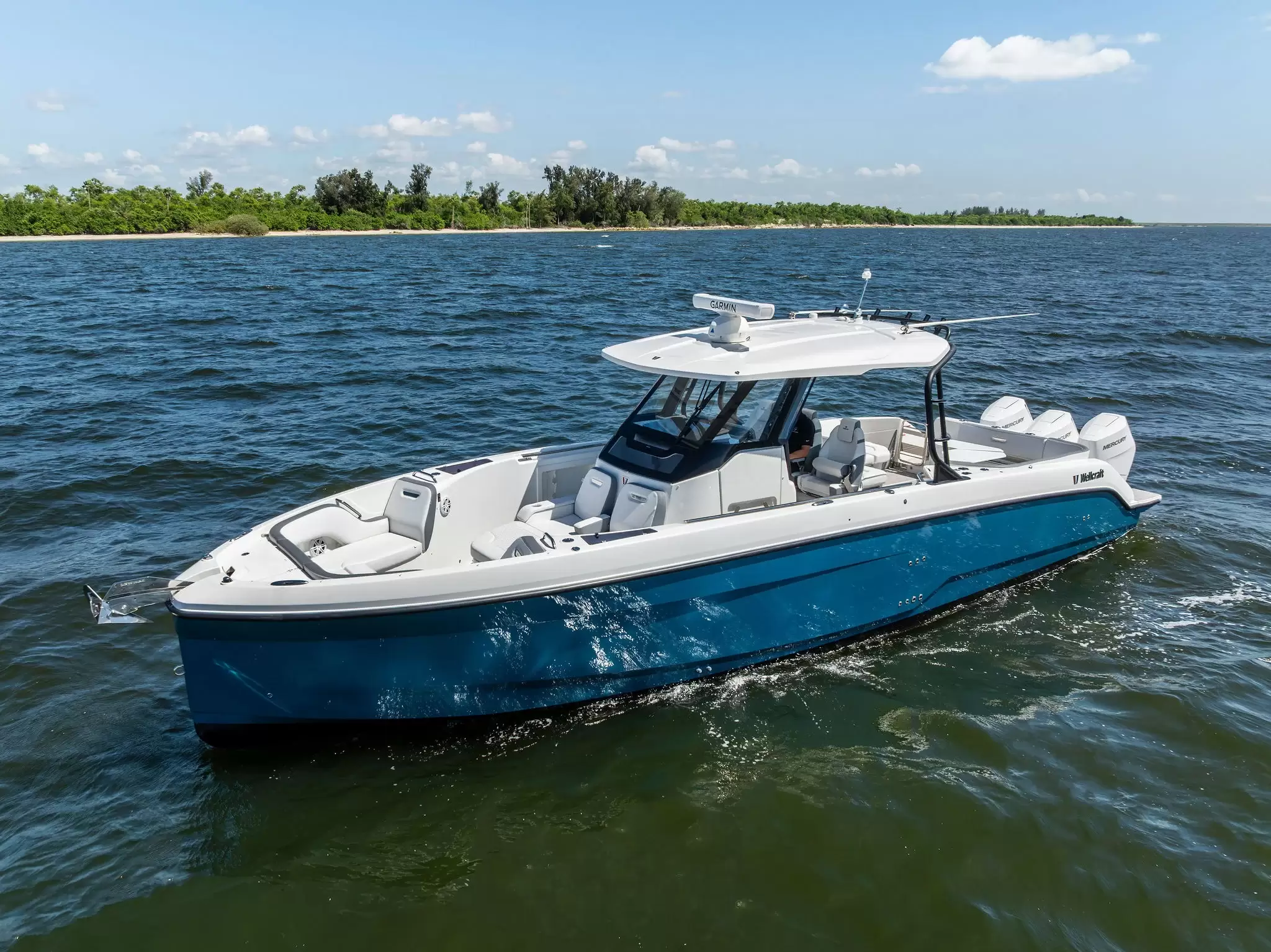 2025 Wellcraft 38 T-Top (WC-UM38) OCEAN BLUE